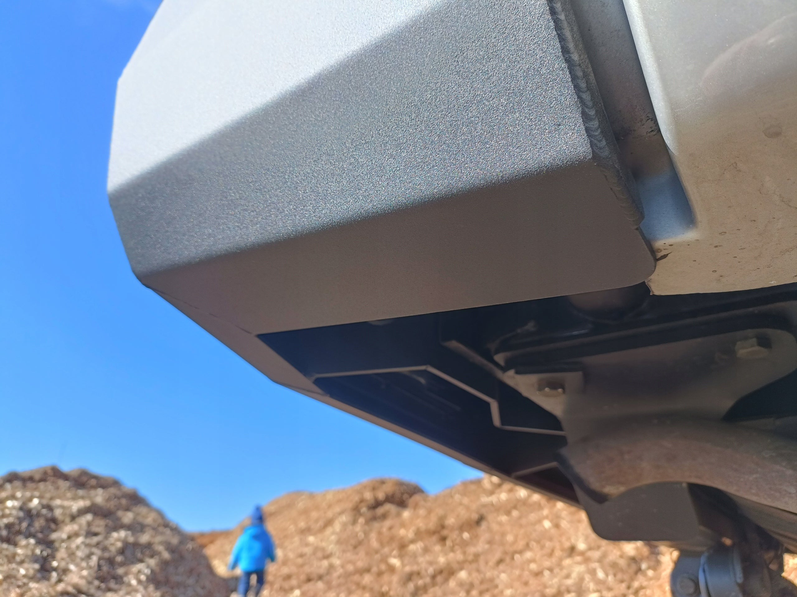 Steel rear bumper Hyundai Galloper 5-door