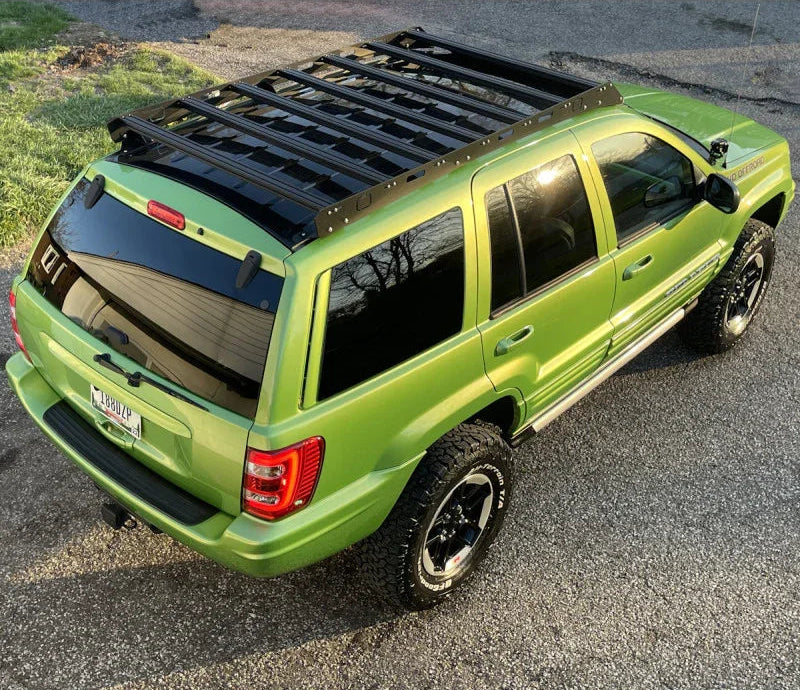 Jeep Grand Cherokee WJ mit Low-Profile-Dachträger