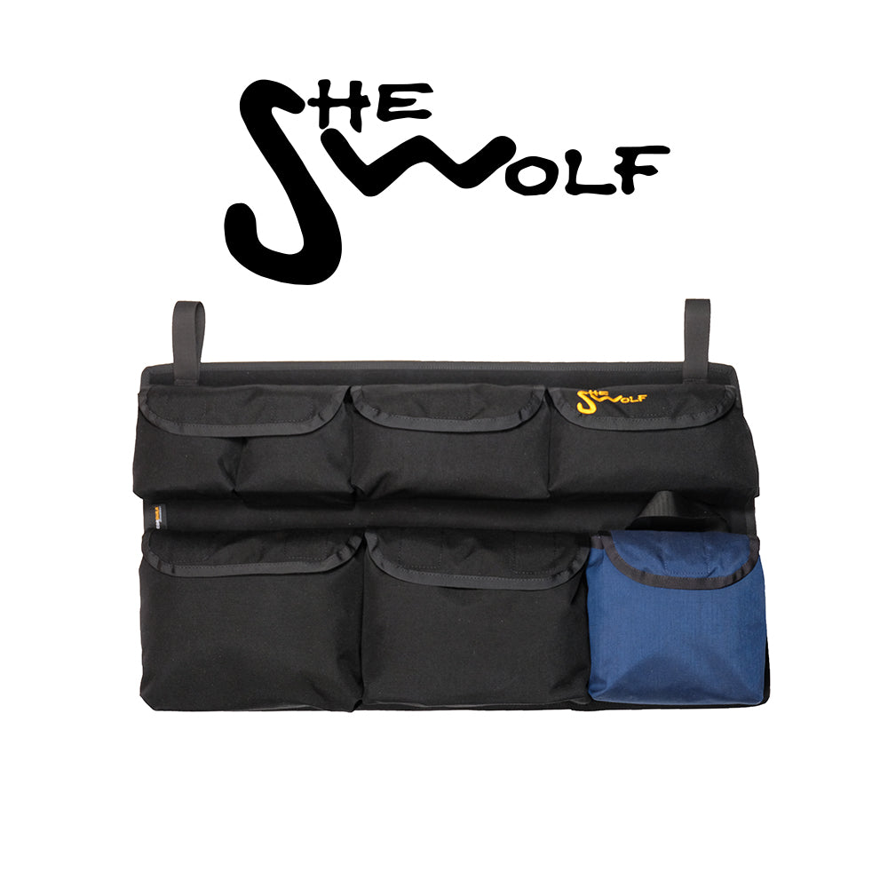 Seitenfenster-Organizer für Jeep Wrangler JLU mit Erste-Hilfe-Set oder austauschbarem Abreißbeutel