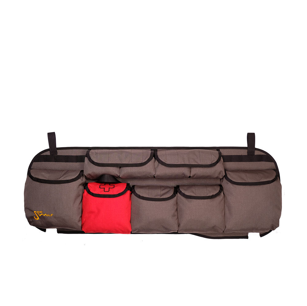 Fenstertaschen Heckscheiben-Organizer Suzuki Jimny 2018 mit abnehmbarer Tasche