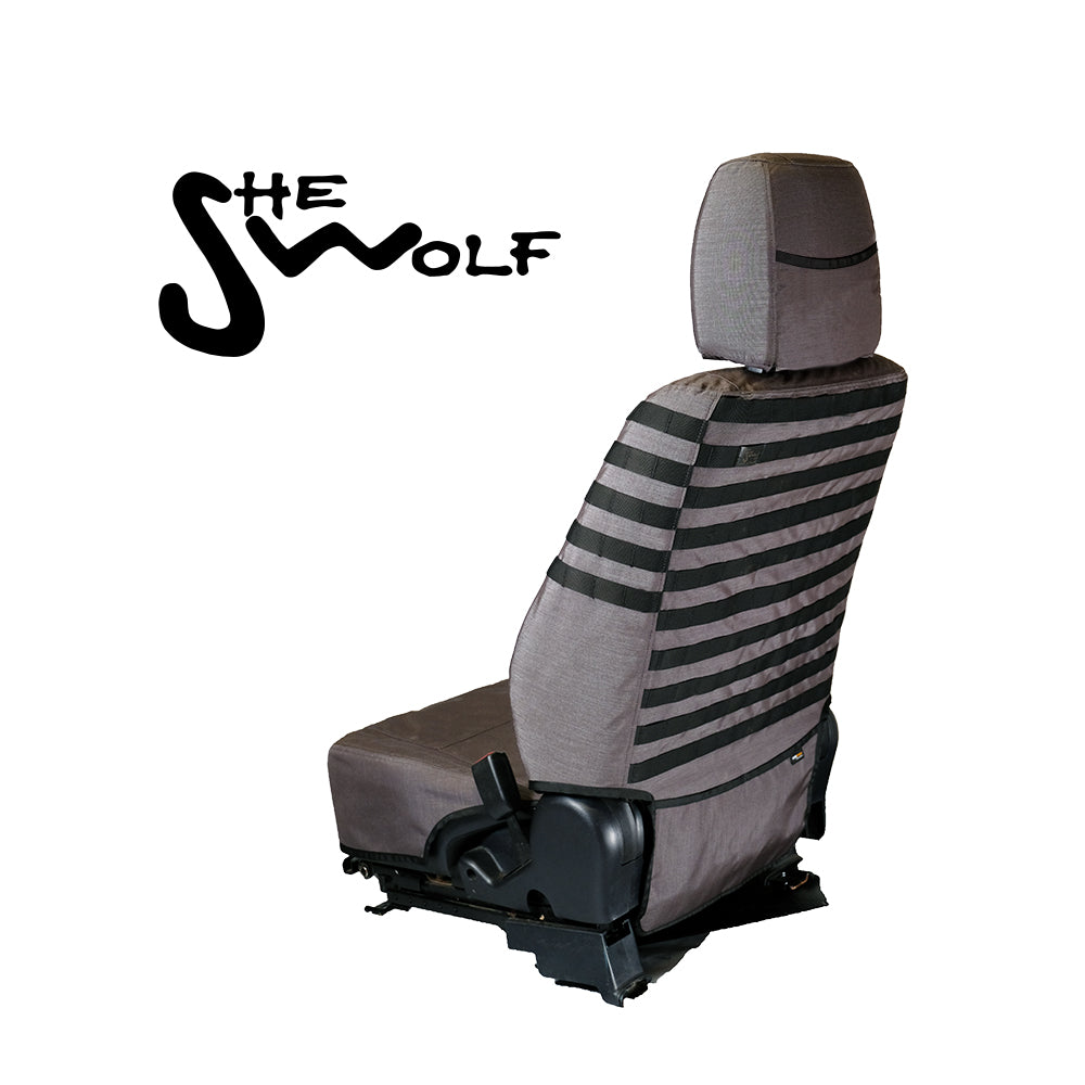 Housses de siège - Ensemble organisateur pour les sièges avant du Mitsubishi Pajero 4 V80