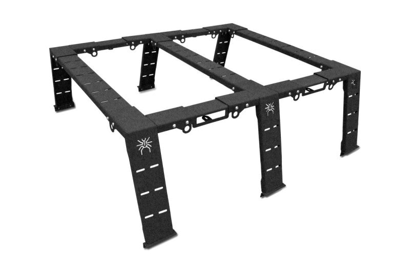 MorE 4x4 Bed Rack Mark II mittel für Pickup mit Rollo – Ansicht 1