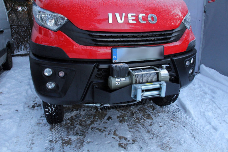 Mounting plate for winch for IVECO Daily 4x4 from year of manufacture 2007