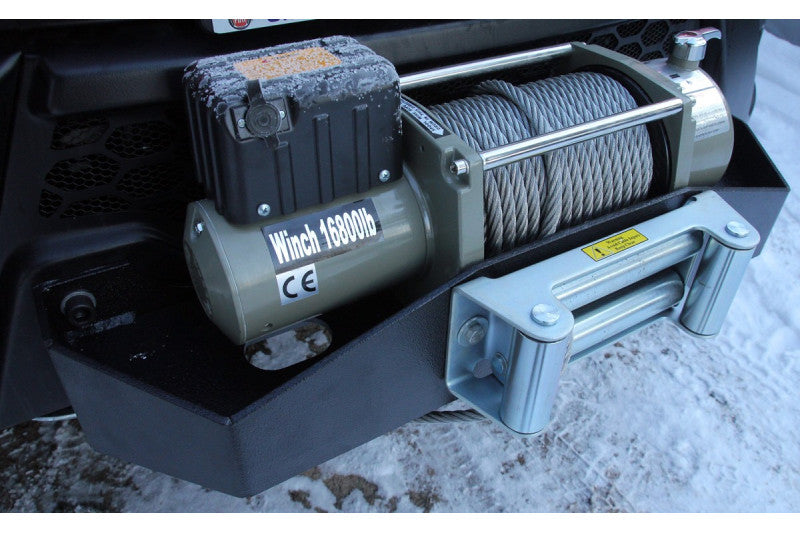 Mounting plate for winch for IVECO Daily 4x4 from year of manufacture 2007