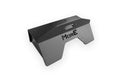 Short mounting plate for winch for pickup truck bed