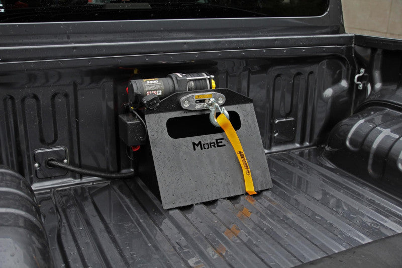 Plaque de montage haute pour treuil pour benne de pick-up