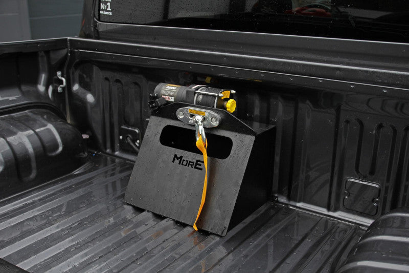 Plaque de montage haute pour treuil pour benne de pick-up