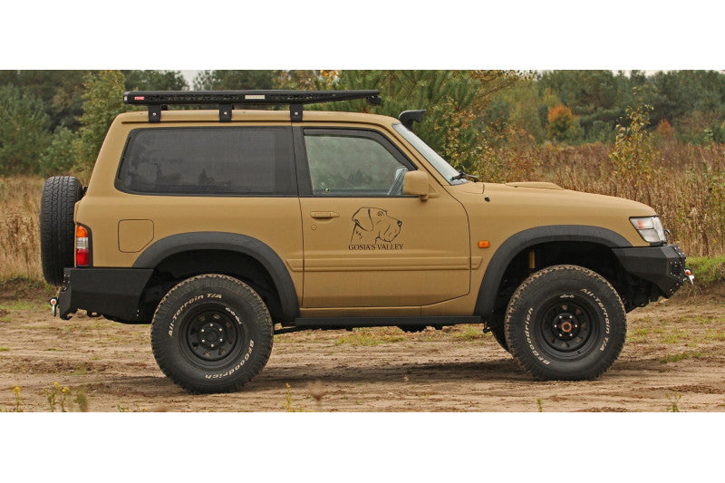 Rockslider Seitenschweller-Schutzrohre Nissan Patrol Y61 97-04 kurz