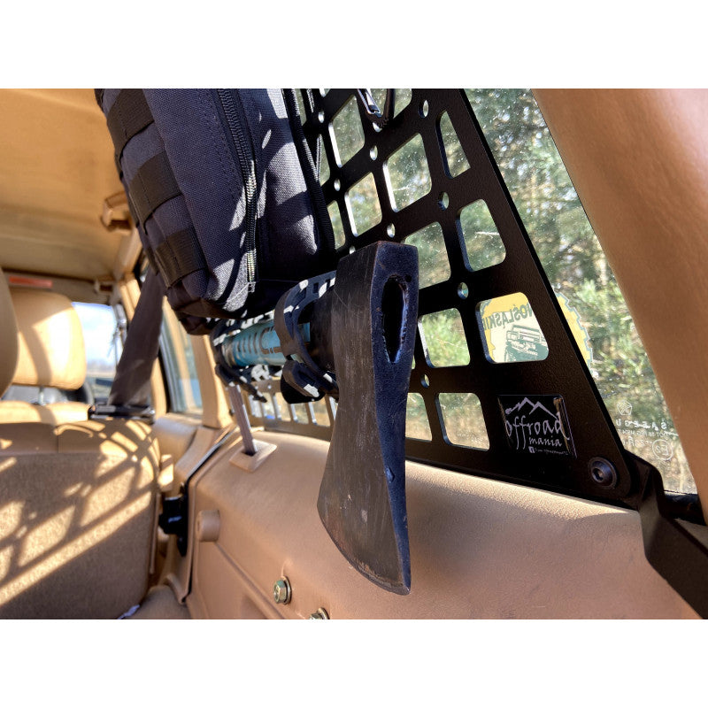 Panneau Molle pour lunette arrière Jeep Cherokee XJ