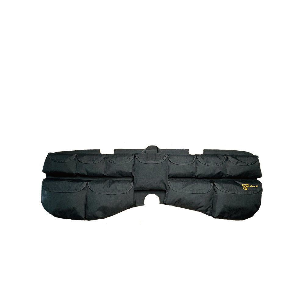 SHE-WOLF rear window organizer for Toyota FJ Cruiser with first aid kit or removable tear-off bag