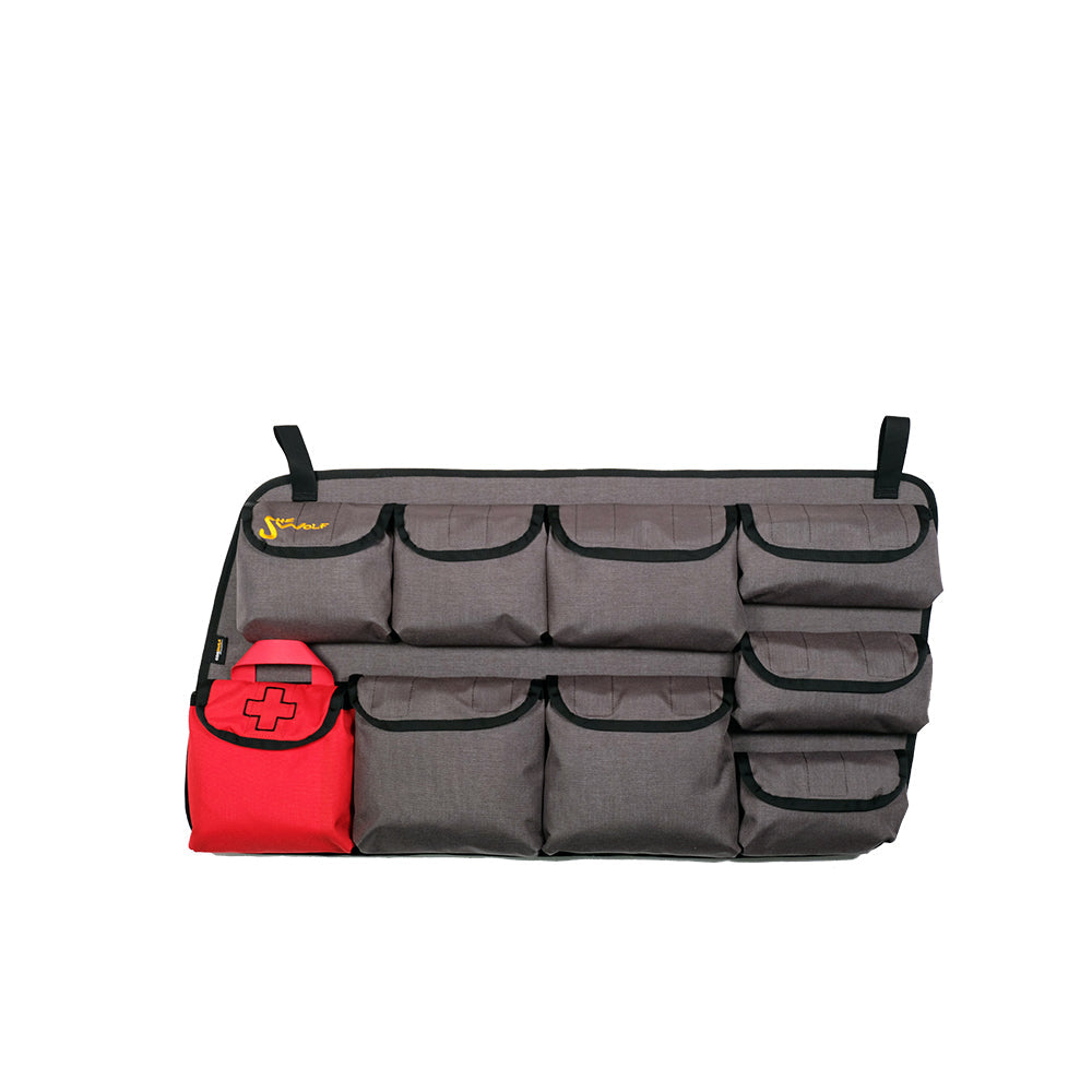 Organisateur de fenêtre pour Toyota Land Cruiser J80 avec poche amovible