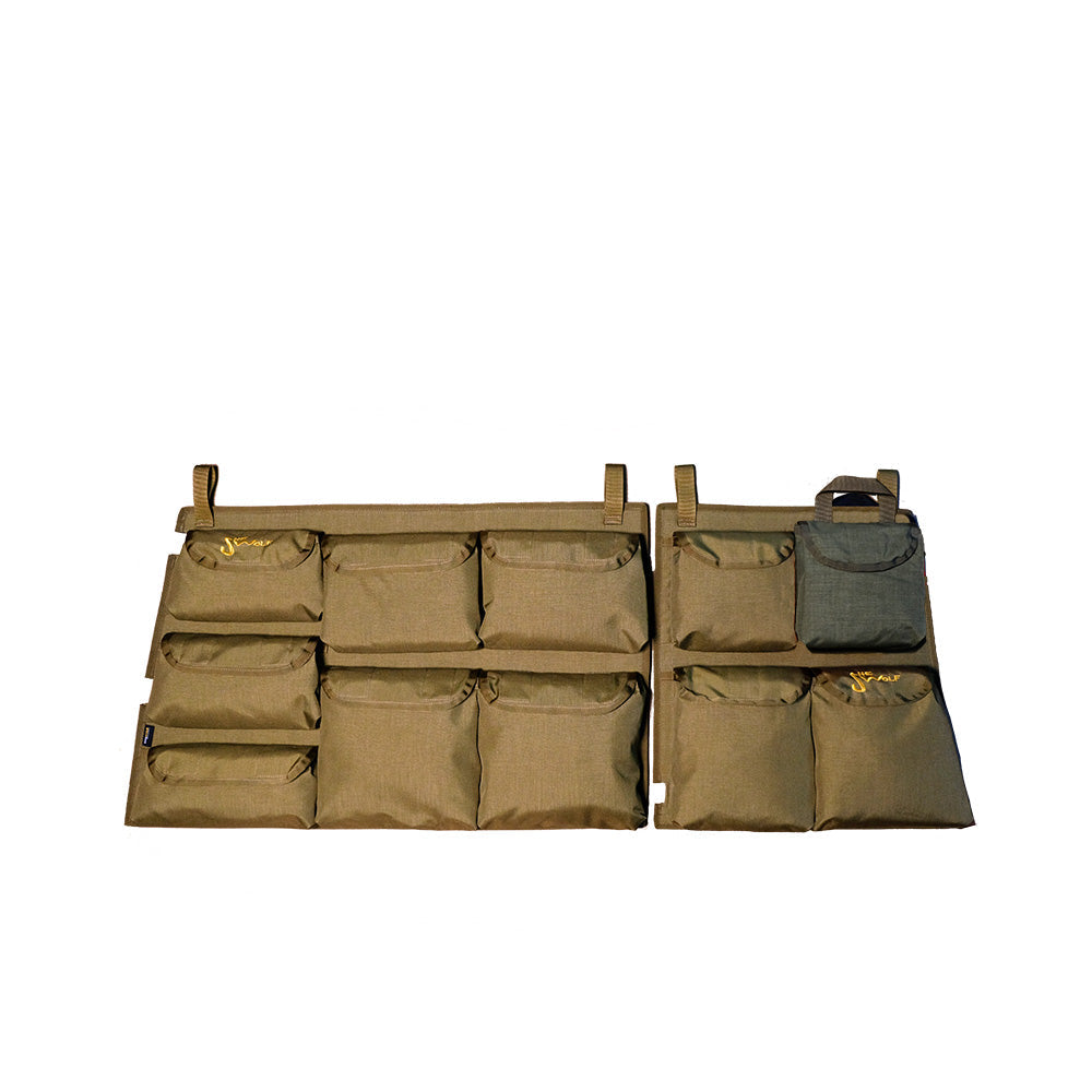Fenstertaschen Toyota Land Cruiser J7 Hecktüren-Organizer mit abnehmbarer Tasche