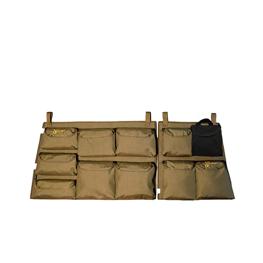 Fenstertaschen Toyota Land Cruiser J7 Hecktüren-Organizer mit abnehmbarer Tasche