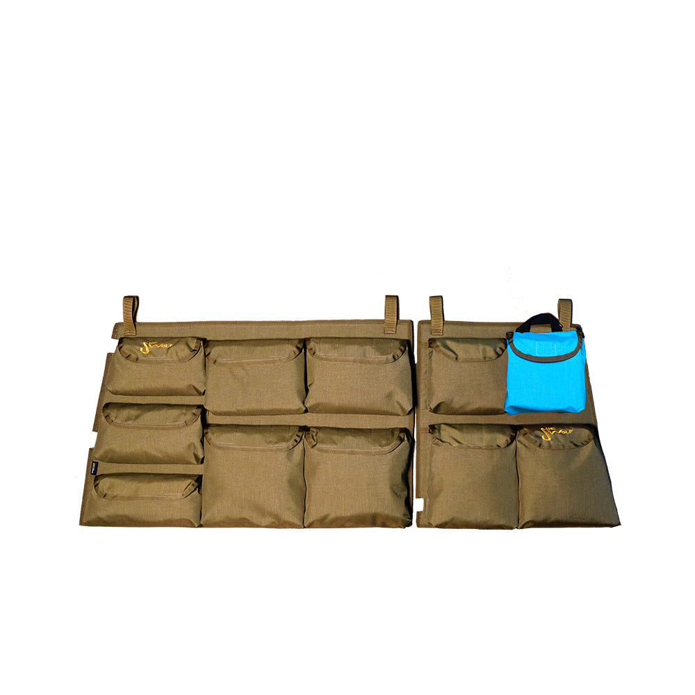 Fenstertaschen Toyota Land Cruiser J7 Hecktüren-Organizer mit abnehmbarer Tasche