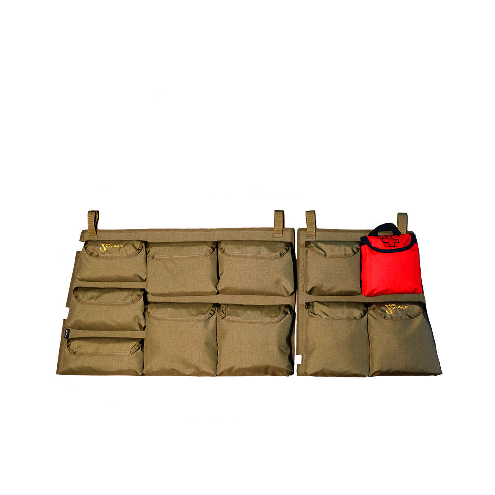Fenstertaschen Toyota Land Cruiser J7 Hecktüren-Organizer mit abnehmbarer Tasche