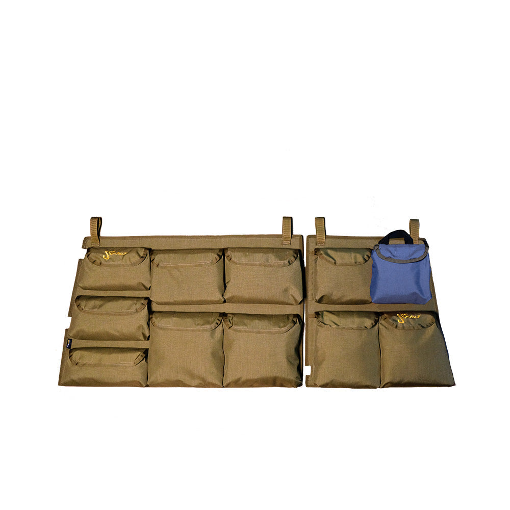 Fenstertaschen Toyota Land Cruiser J7 Hecktüren-Organizer mit abnehmbarer Tasche