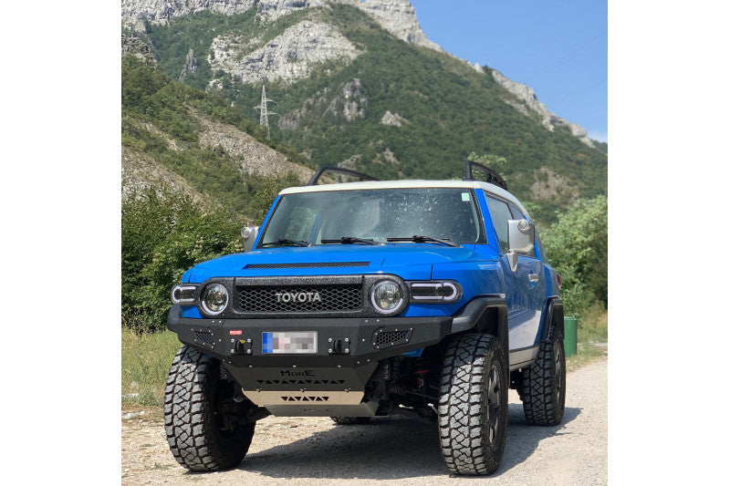 Stahl Unterfahrschutz Motor & Lenkung Toyota FJ Cruiser für MO-Z022 Stoßstange