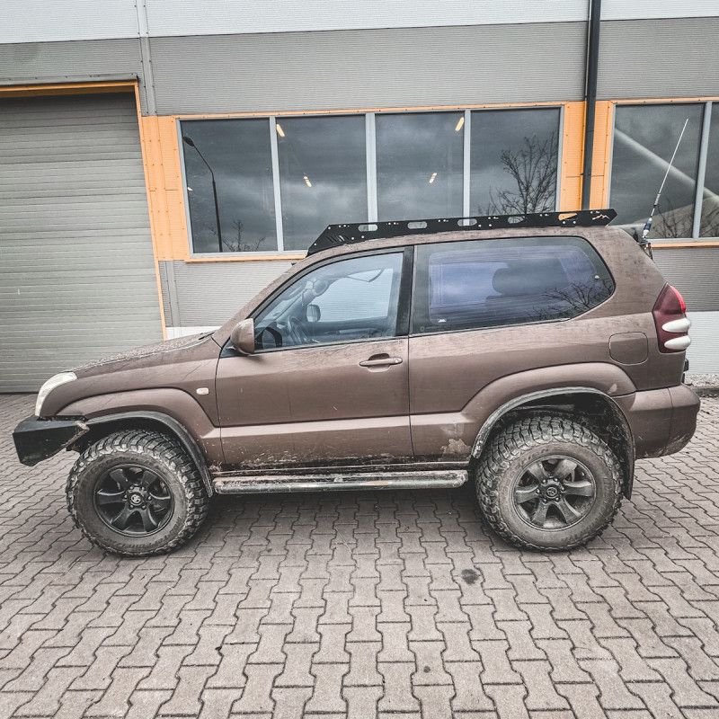 Galerie de toit discrète pour Toyota Land Cruiser 120/125 / Lexus LX 470 (3 portes)