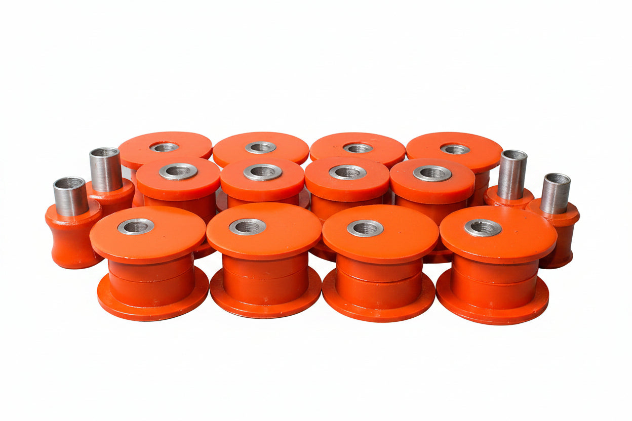 Toyota Land Cruiser 70 ab 1991 PU Exzenter-Buchsen Set bei 50mm Höherlegung
