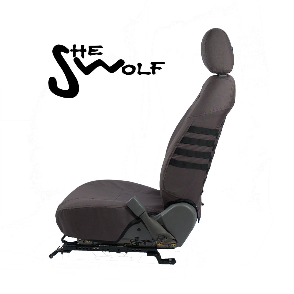 Seat covers - Organizer set for the front seats of the Toyota Hilux VII