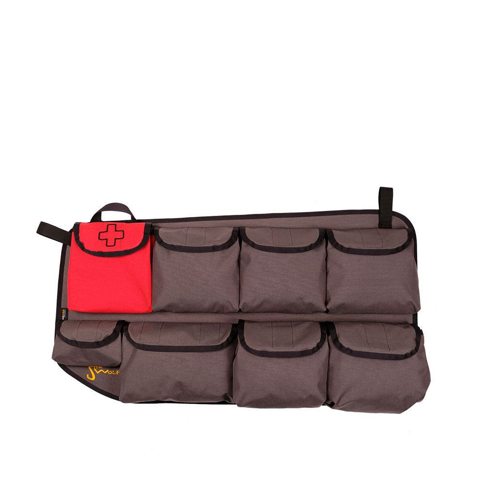 SHE-WOLF side window organizer for VW Maxi Caddy V (from 2021 onwards) with first aid kit or replaceable tear-off bag