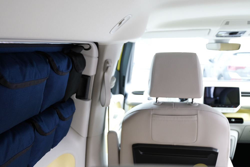 Borse da finestra VW ID. Buzz Organizer da finestra per porta scorrevole