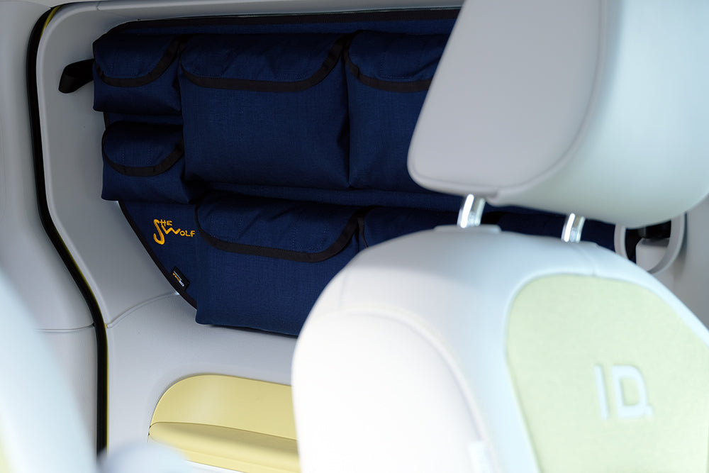 Borse da finestra VW ID. Buzz Organizer da finestra per porta scorrevole