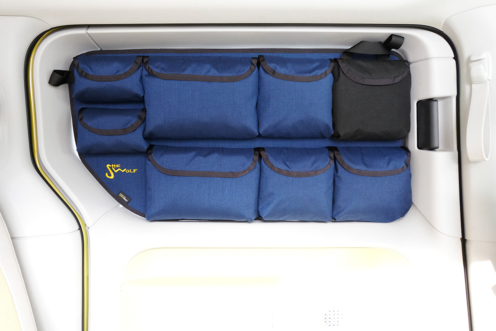 Borse da finestra VW ID. Buzz Organizer da finestra per porta scorrevole
