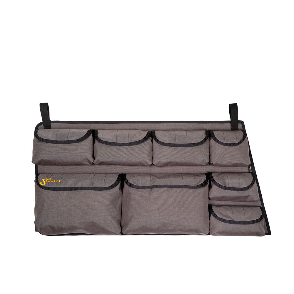 Window bags side window organizer VW T3 with forced ventilation in the window