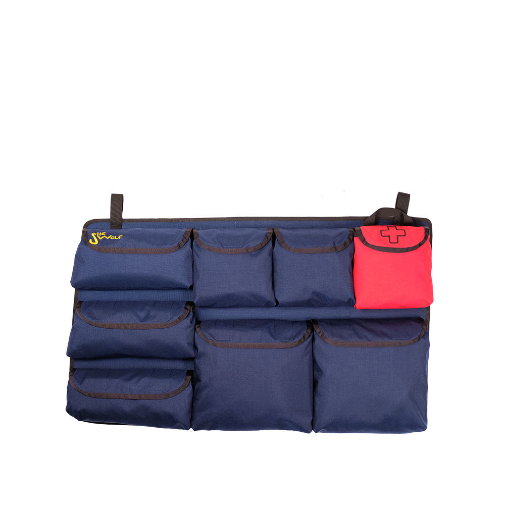 Sacoche de fenêtre VW T5 Court Organiseur pour vitres latérales avec pochette amovible