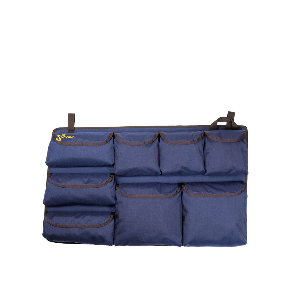 Window organizer for VW T6 T6.1 short wheelbase side window organizer with removable bag