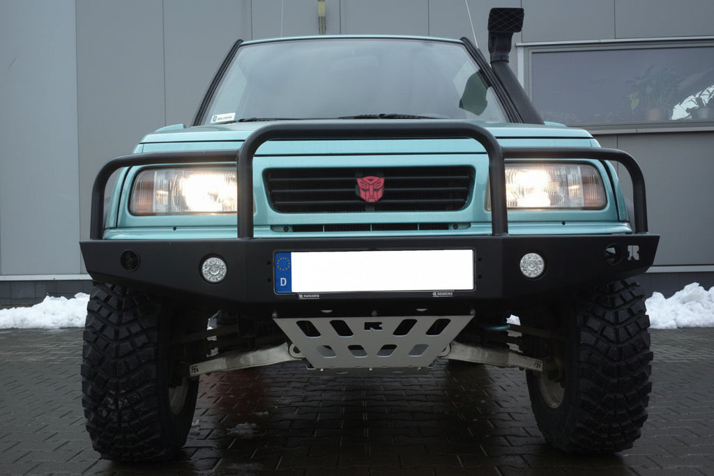 Pare-chocs treuil avec pare-buffle et protection de phares Suzuki Vitara 1.6 3 portes (1988–1998)