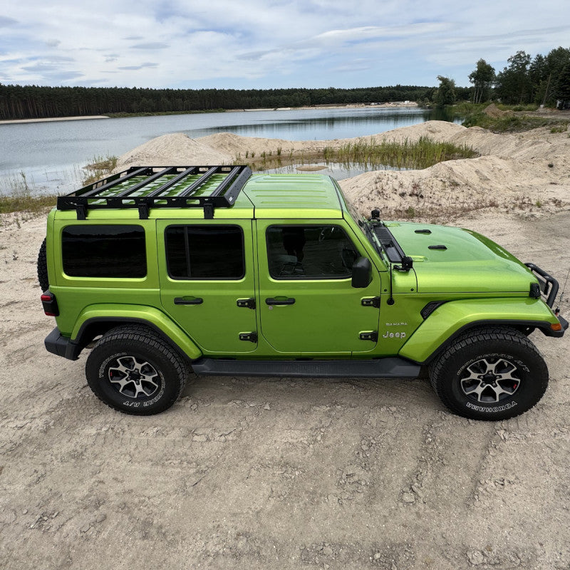 Jeep Wrangler JLU Low Profile Roof Rack Short Version