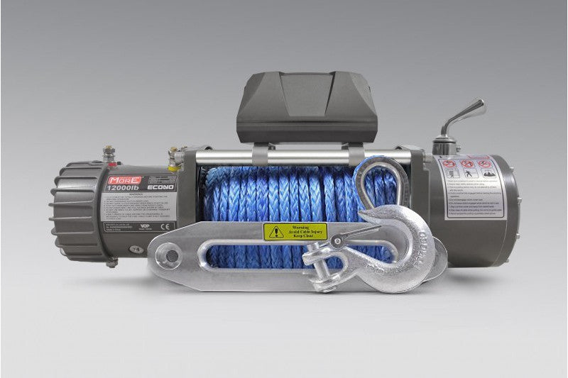 MorE 4x4 ECONO 12000lbs 12V Winch with Synthetic Rope