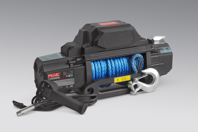 Winche MorE 4x4 PRO 13000lbs 12V Synthetic Rope
