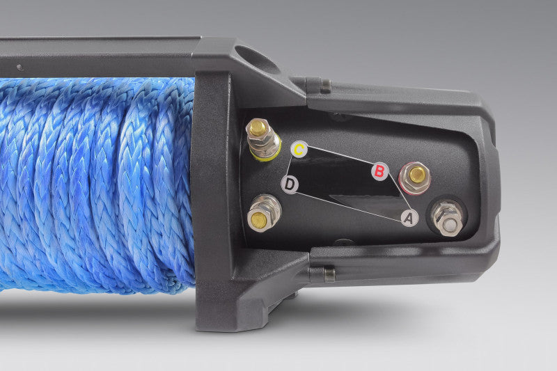 Winches MorE 4x4 X-PRO 13000lbs 12V Synthetic Rope