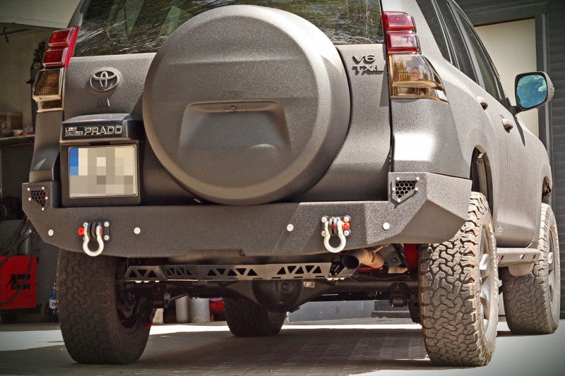 Stahl-Heckstoßstange Toyota Land Cruiser 150 lang 2009 bis 2014