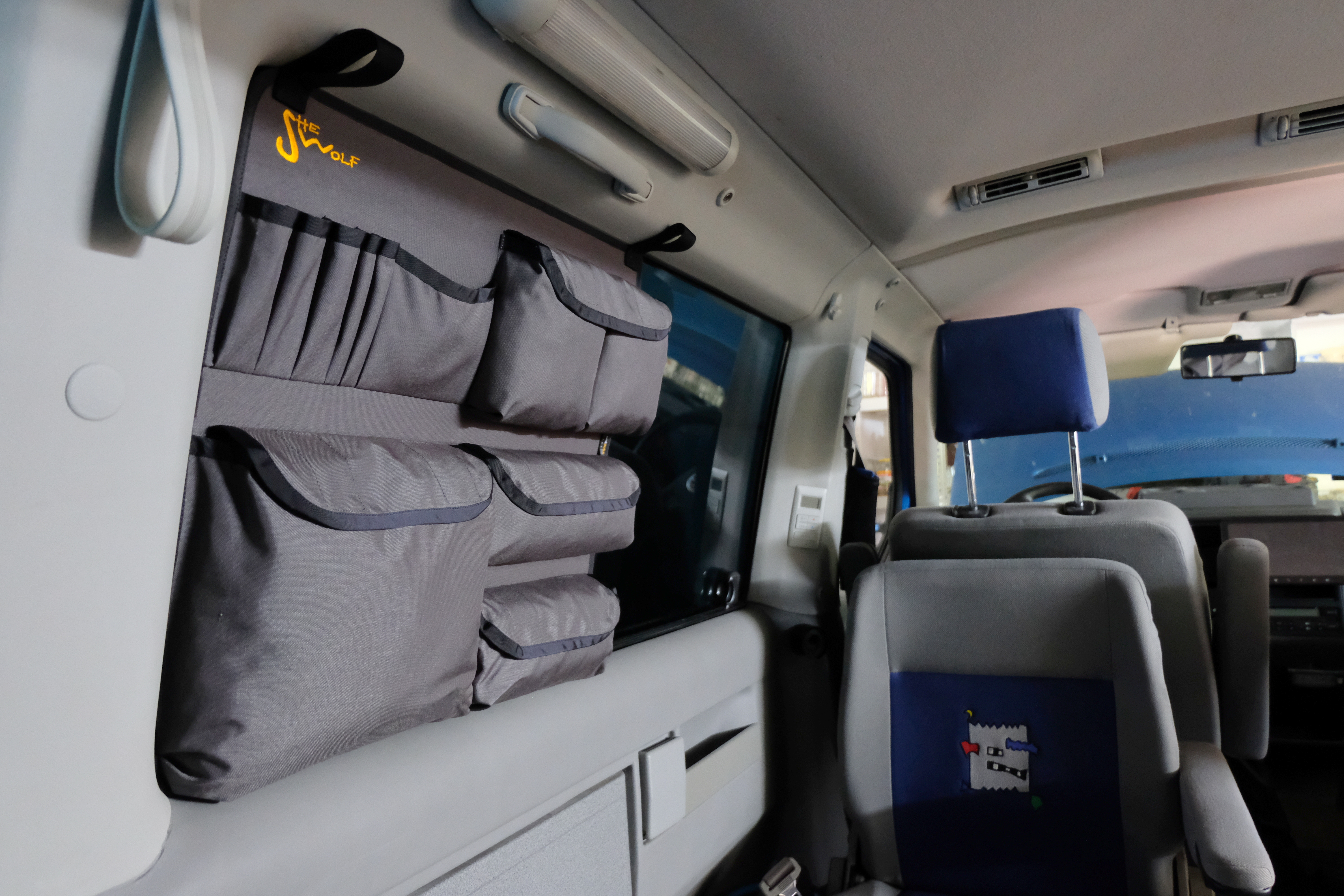 Fenstertaschen Organizer Seitenfenster links mitte Volkswagen T4 kurz + lang Fenstertaschen Organizer Seitenfenster links mitte Volkswagen T4 kurz + lang