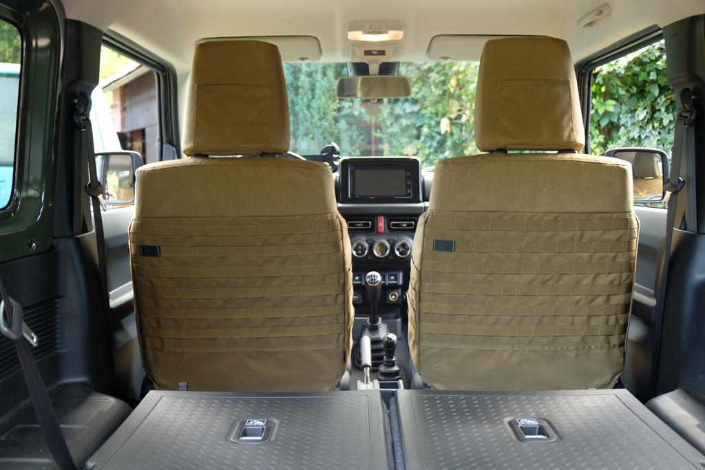 Heavy Duty Sitzbezüge mit Molle Panel Suzuki Jimny 2018 - Heavy Duty Sitzbezüge mit Molle Panel Suzuki Jimny 2018 -