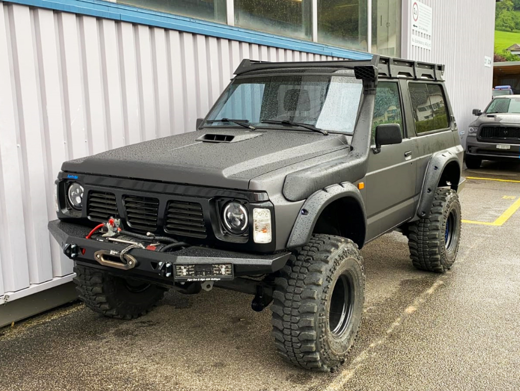 Winden Stoßstange Stahl Nissan Patrol Y60