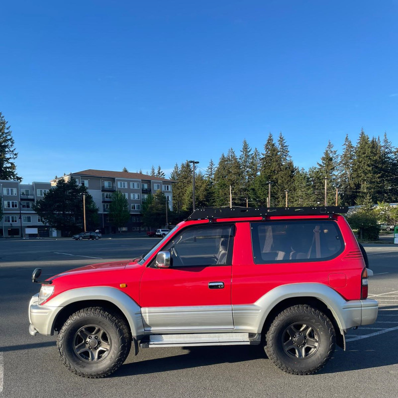 Toyota Land Cruiser Prado 90 / 95 Aluminium low profile Dachträger