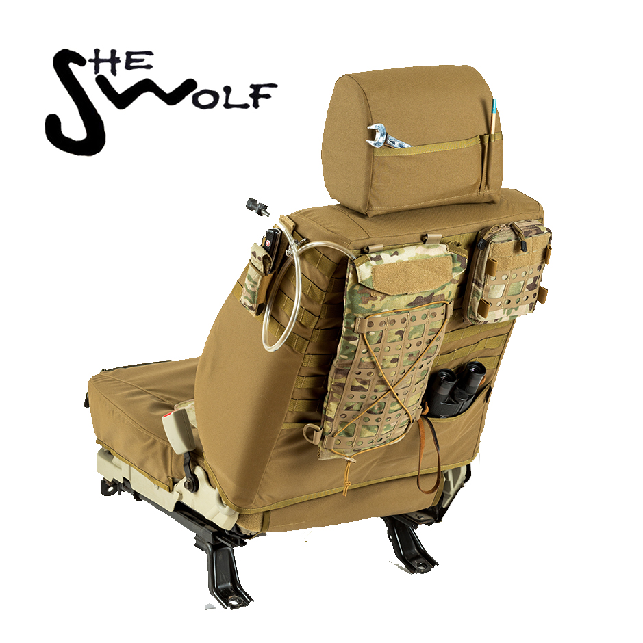 Heavy Duty Sitzbezüge mit Molle Panel Nissan Patrol Y61 GU4 Variante 2 Heavy Duty Sitzbezüge mit Molle Panel Nissan Patrol Y61 GU4 Variante 2