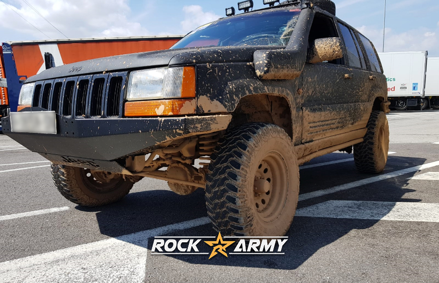 Winden Stoßstange Stahl Jeep Grand Cherokee ZJ vorne Winden Stoßstange Stahl Jeep Grand Cherokee ZJ vorne
