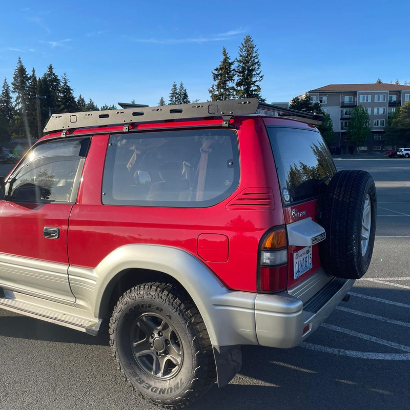Toyota Land Cruiser Prado 90 / 95 Aluminium low profile Dachträger