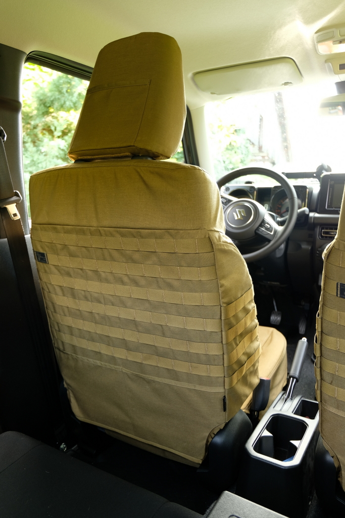 Heavy Duty Sitzbezüge mit Molle Panel Suzuki Jimny 2018 - Heavy Duty Sitzbezüge mit Molle Panel Suzuki Jimny 2018 -