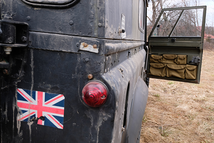 Organizer Tür Land Rover Defender 90 110