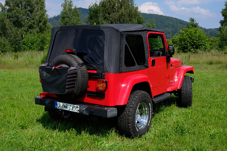 Rucksack für Reserverad Größe L Offroad Tasche für Müllbeutel