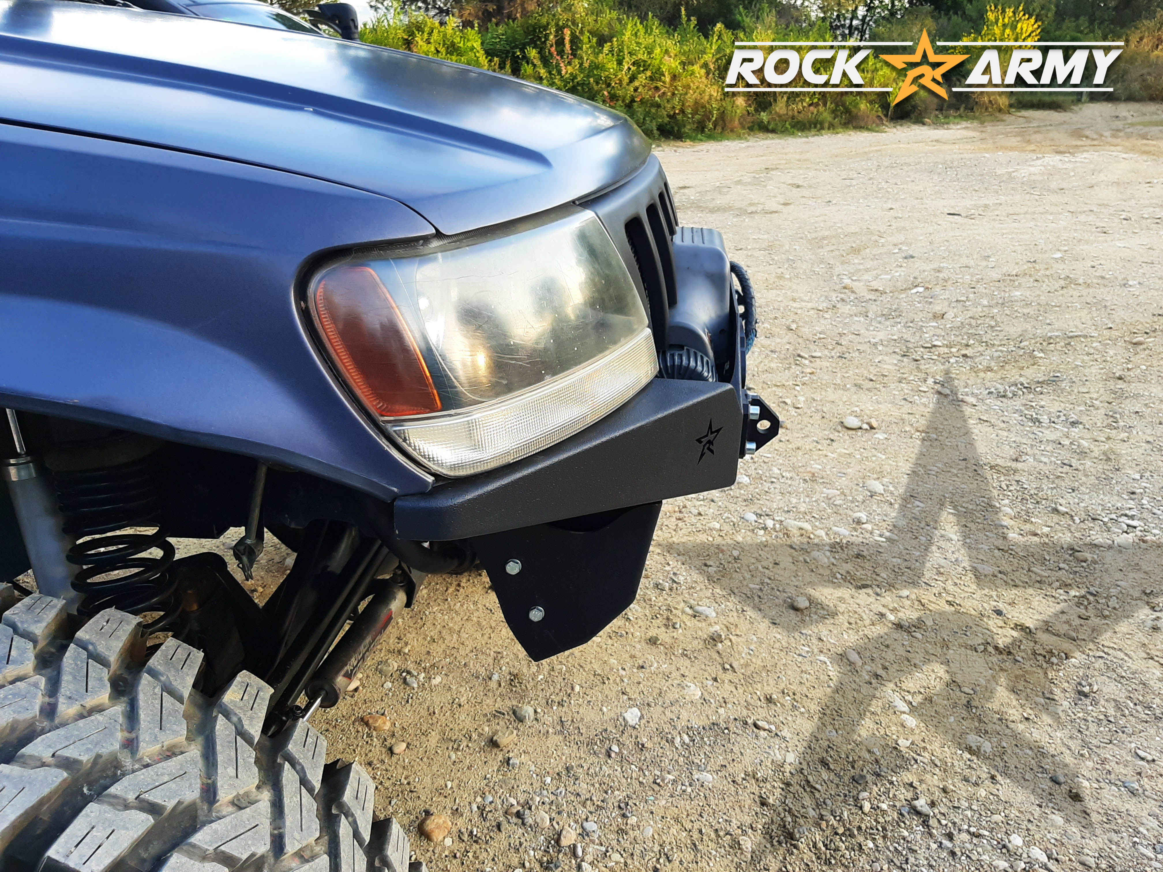 Winden Stoßstange Stahl Jeep Grand Cherokee WJ WG vorne XXT Winden Stoßstange Stahl Jeep Grand Cherokee WJ WG vorne XXT