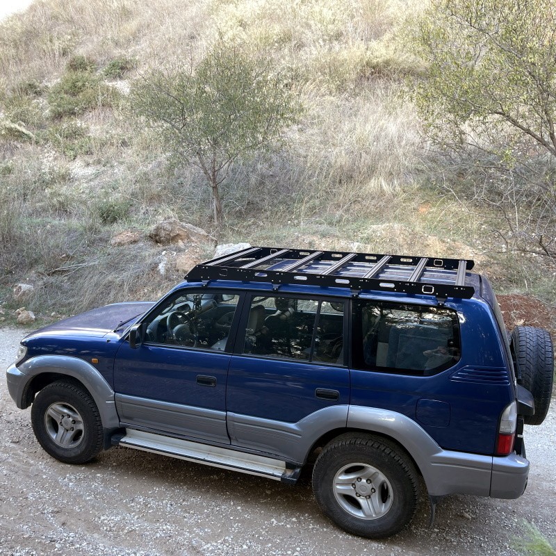 Toyota Land Cruiser Prado 90 / 95 Aluminium low profile Dachträger