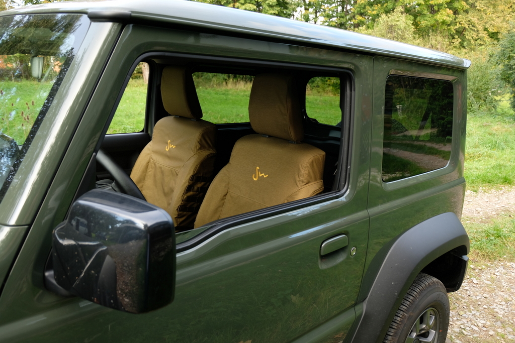 Heavy Duty Sitzbezüge mit Molle Panel Suzuki Jimny 2018 - Heavy Duty Sitzbezüge mit Molle Panel Suzuki Jimny 2018 -